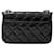 Chanel Mini borsa con patta e catena Nero - vista 3