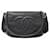 Chanel Borsa con patta in caviar Nero