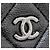 Chanel Clutch Caviar Nuova Media Nero - vista 6