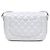Chanel Borsa a spalla plissettata CC grigia Marrone - vista 3