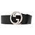 Gucci Cintura larga AABZA Nero - vista 5