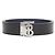 Burberry Cintura in pelle con motivo monogramma reversibile - view 5