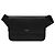 Saint Laurent Bolsa de cinto de couro AAEMZ Preto
