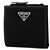 Prada Billetera Bi-Fold de Re-Nylon Negro - vista 5