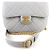 Chanel Borsa messenger con patta in caviale a mezzaluna, borsa a spalla, borsa a tracolla Nero