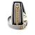 Chanel Borsa messenger con patta in caviale a mezzaluna, borsa a spalla, borsa a tracolla Nero - vista 3