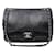 Chanel Borsa a spalla con catena nera Nero