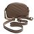 Borsa a tracolla matelassé in agnello marrone Tory Burch - vista 3