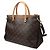 Louis Vuitton Borsa Tote e a Spalla Monogram Palace Marrone mm - vista 2