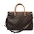 Louis Vuitton Borsa Tote e a Spalla Monogram Palace Marrone mm - vista 3