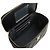 Chanel Borsa a tracolla Vanity in pelle di agnello nera con finiture dorate - Serie Nero - vista 5