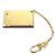 Louis Vuitton Clutch in seta placcata in oro con monogramma Altaire D'oro - vista 6