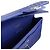 Chanel Borsa a spalla in pelle di agnello blu reale con doppio flap - Serie Chevron - vista 5