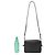 Borsa a tracolla Small Loop di Bottega Veneta Nero - vista 3