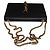 Saint Laurent Borsa a spalla media Kate Tassel Nero - vista 6