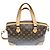 Louis Vuitton Borsa Tote Retiro PM Marrone - vista 2