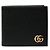 Gucci Portafoglio GG Marmont Nero Hardware Dorato