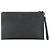 Prada Borsa Clutch Triangolo Logo Saffiano Nera Nero - vista 4