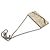 Jimmy Choo Clutch Catena Brillante Emie Bianco - vista 6