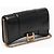 Balenciaga Portafoglio Hourglass a catena Nero - vista 3