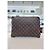 Louis Vuitton Borsa Clutch Etui Voyage MM in Tela Monogram Marrone - vista 7