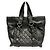 Chanel Borsa Tote Mademoiselle Vintage da Donna in Khaki - vista 2
