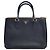 Prada Galleria Saffiano Lux Double Shoulder Bag Black