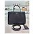 Prada Galleria Saffiano Lux Double Shoulder Bag Black - view 2