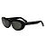 Céline Gafas de sol de acetato en forma de ojo de gato Negro - vista 5