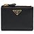 Prada Billetera de cuero Saffiano