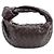 Bottega Veneta Borsa Mini Jodie Intrecciato Marrone - vista 4