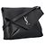 Saint Laurent Borsa Messenger Cassandra in Pelle di Agnello AACIU Nero - vista 5