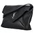 Saint Laurent Borsa Messenger Cassandra in Pelle di Agnello AACIU Nero - vista 6