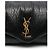 Saint Laurent Borsa media in pelle di agnello grana Nero - vista 6