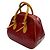 Louis Vuitton Borsa Tote Summit Drive Brevettata Rossa Rosso - vista 3