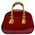 Louis Vuitton Borsa Tote Summit Drive Brevettata Rossa Rosso - vista 4