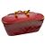 Louis Vuitton Borsa Tote Summit Drive Brevettata Rossa Rosso - vista 5