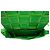 Cassette Bottega Veneta Borsa a tracolla in pelle intrecciata Parricat Verde - vista 10