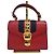 Gucci Sylvie Mini rote Handtasche mit Obergriff