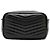 Saint Laurent Borsa a tracolla mini trapuntata con monogramma Nero - vista 5