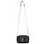 Saint Laurent Borsa a tracolla mini trapuntata con monogramma Nero - vista 7