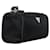 Prada Bolsa de Ombro com Logo Triangular Preto - vista 5