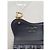 Dior Portacarte da donna in denim grigio Oblique Saddle Bloom - vista 20