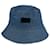 Salvatore Ferragamo Bucket Hat mit Logo-Patch Blau  - Ansicht 1