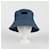 Salvatore Ferragamo Bucket Hat mit Logo-Patch Blau  - Ansicht 9