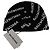 Balenciaga Beanie mit Allover-Logo Schwarz
