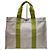 Market Hermès Bora Bora GM Canvas Tote Bag Grün Boston Bag (Reisetasche, Große Größe)