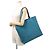 Borsa Tote Hermès Kara Double Sens 45 Blu - vista 5