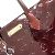 Borsa Tote Vernis Wilshire PM di Louis Vuitton Bordò - vista 9