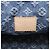 Sac Boston Keepall Bandoulière 45 en denim Monogram Louis Vuitton Bleu Marine - vue 10